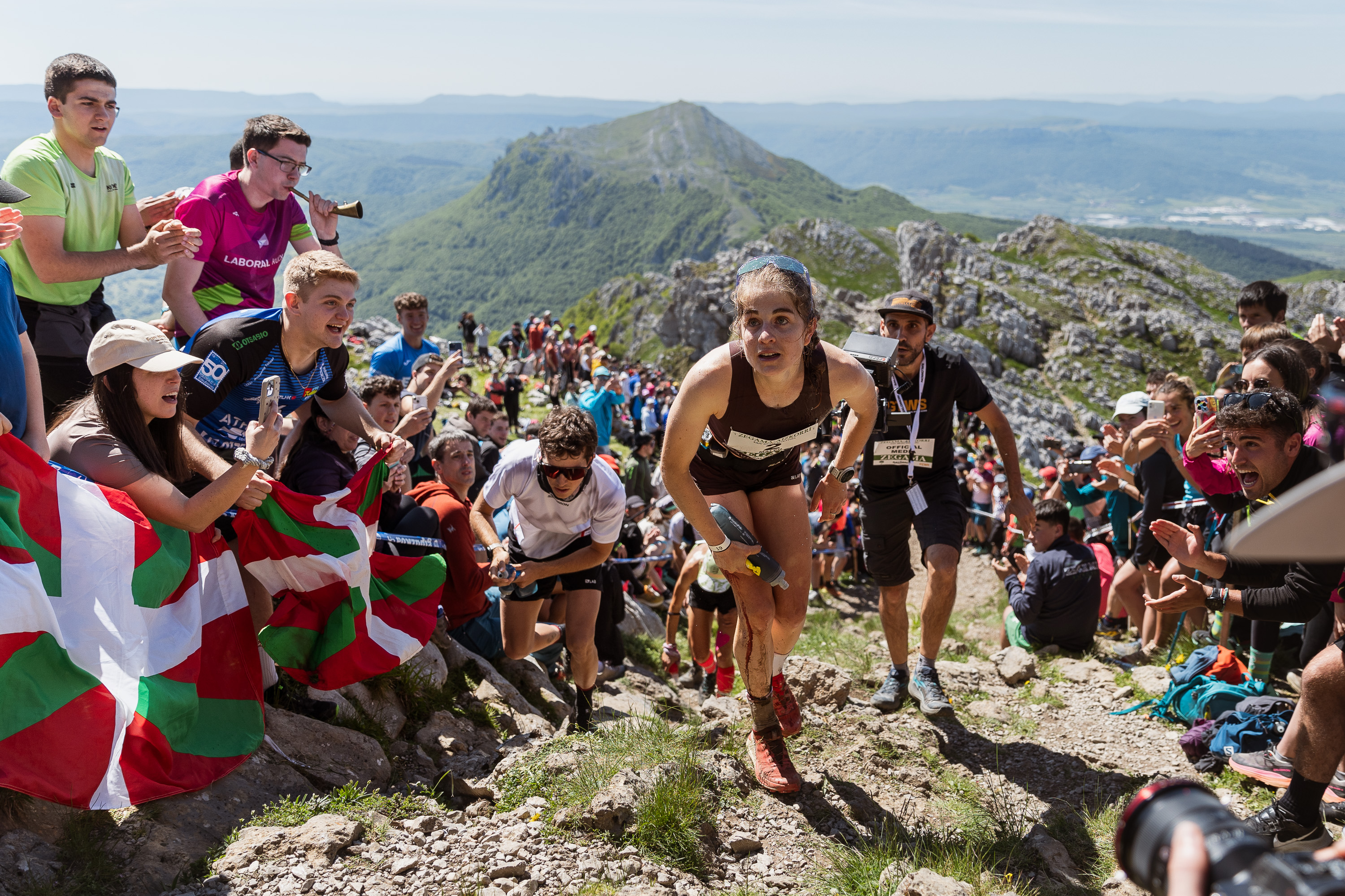 Malen Osa 2025eko Zegama-Aizkorri mendi maratoian