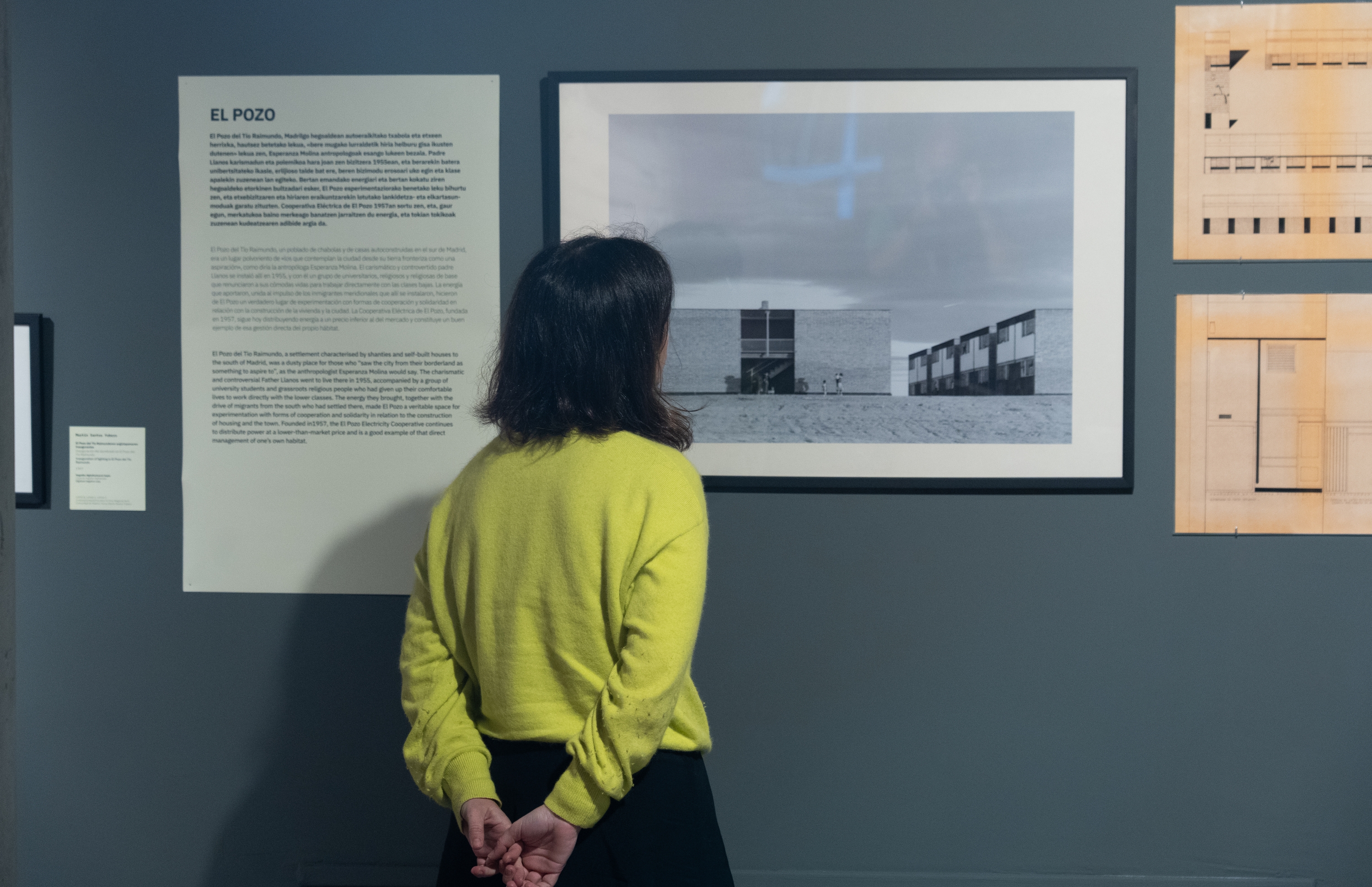 Madrilgo El Pozo del Tio Raimundo zegoen lekuan eraikitako eraikin esperimental bat. ANDONI CANELLADA / FOKU