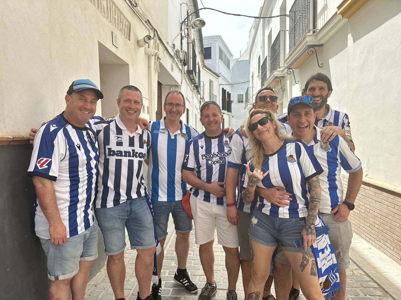 Realzaleak Sevillako kaleetan. AINARA RODIL