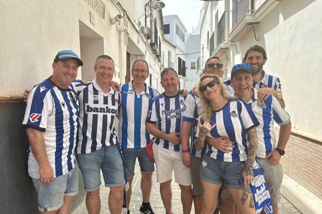 Realzaleak Sevillako kaleetan. AINARA RODIL