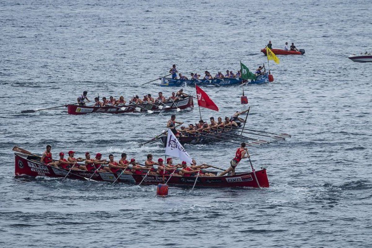 KAE 1 ligako estropada, iaz Lekeition. FOKU