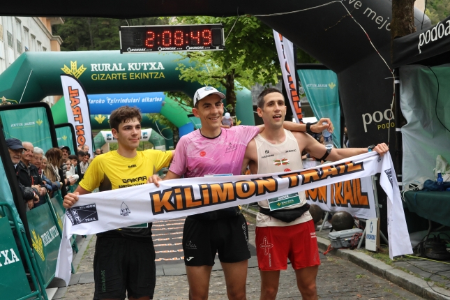 Kilimon Trail probaren 14. ekitaldiko irabazleak