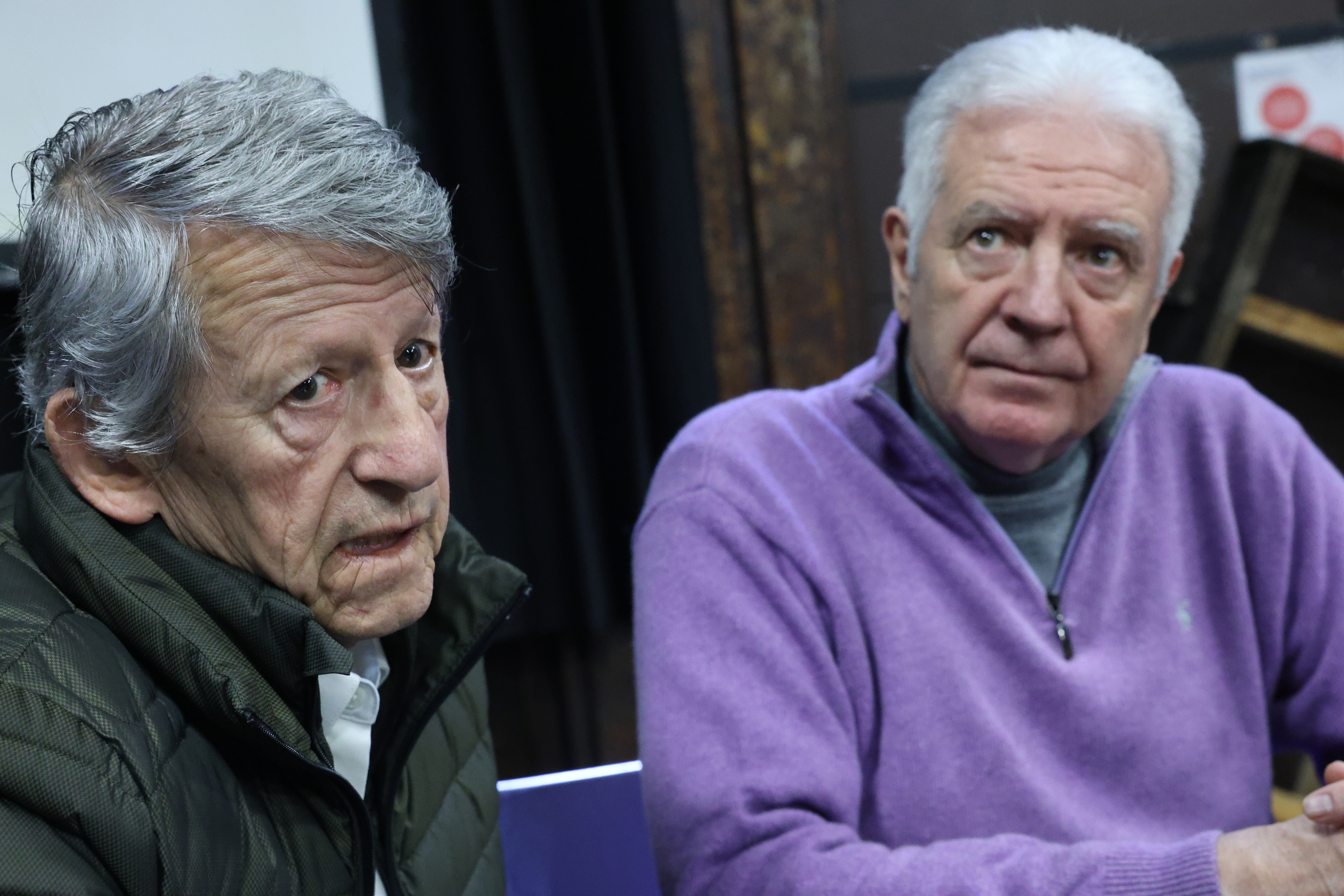 Pantxoa eta Peio, abenduan, azken bira iragarri zuteneko irudi batean. OSKAR MATXIN EDESA/FOKU