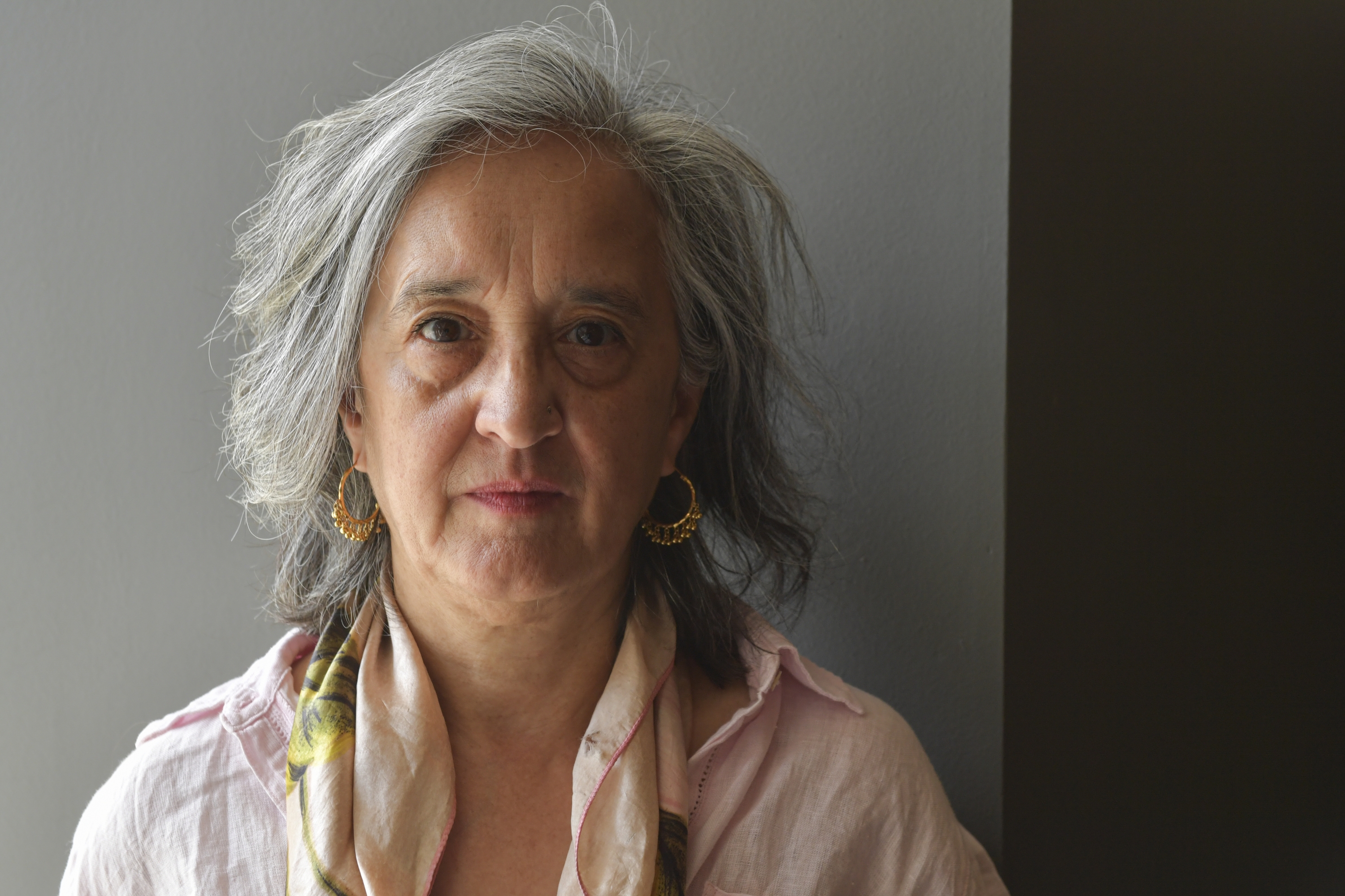 Alia Syed zinemagilea, asteartean, Baluarte jauregian. IDOIA ZABALETA / FOKU