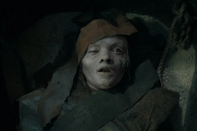 'Lee Cronin's The Mummy' filmeko irudi bat. WARNER BROTHERSEK UTZIA