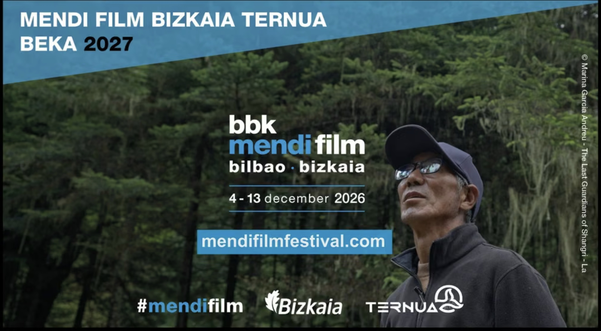Mendi Film Bizkaia Ternua bekaren kartela. MENDI FILM