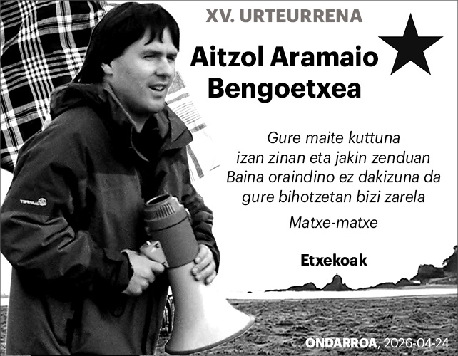 Aitzol Aramaio (Etxekoak) 2x2