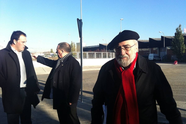 Letamendia Madrilen, eskuinean, 'Herriko tabernen auzian' deklaratu zuenean. BERRIA