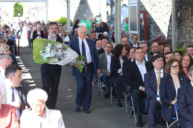 George L. Steer kazetariaren semea, gaur. OSKAR MATXIN EDESA / FOKU