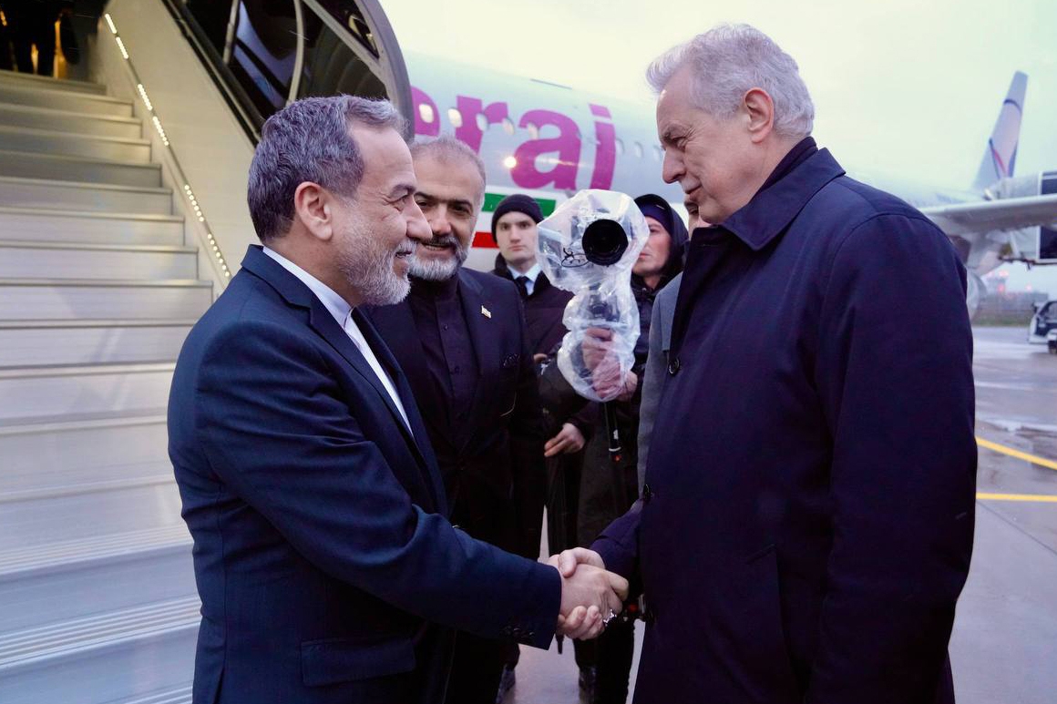 Abbas Araghtxi Irango Atzerri ministroa San Petersburgon, gaur. EFE