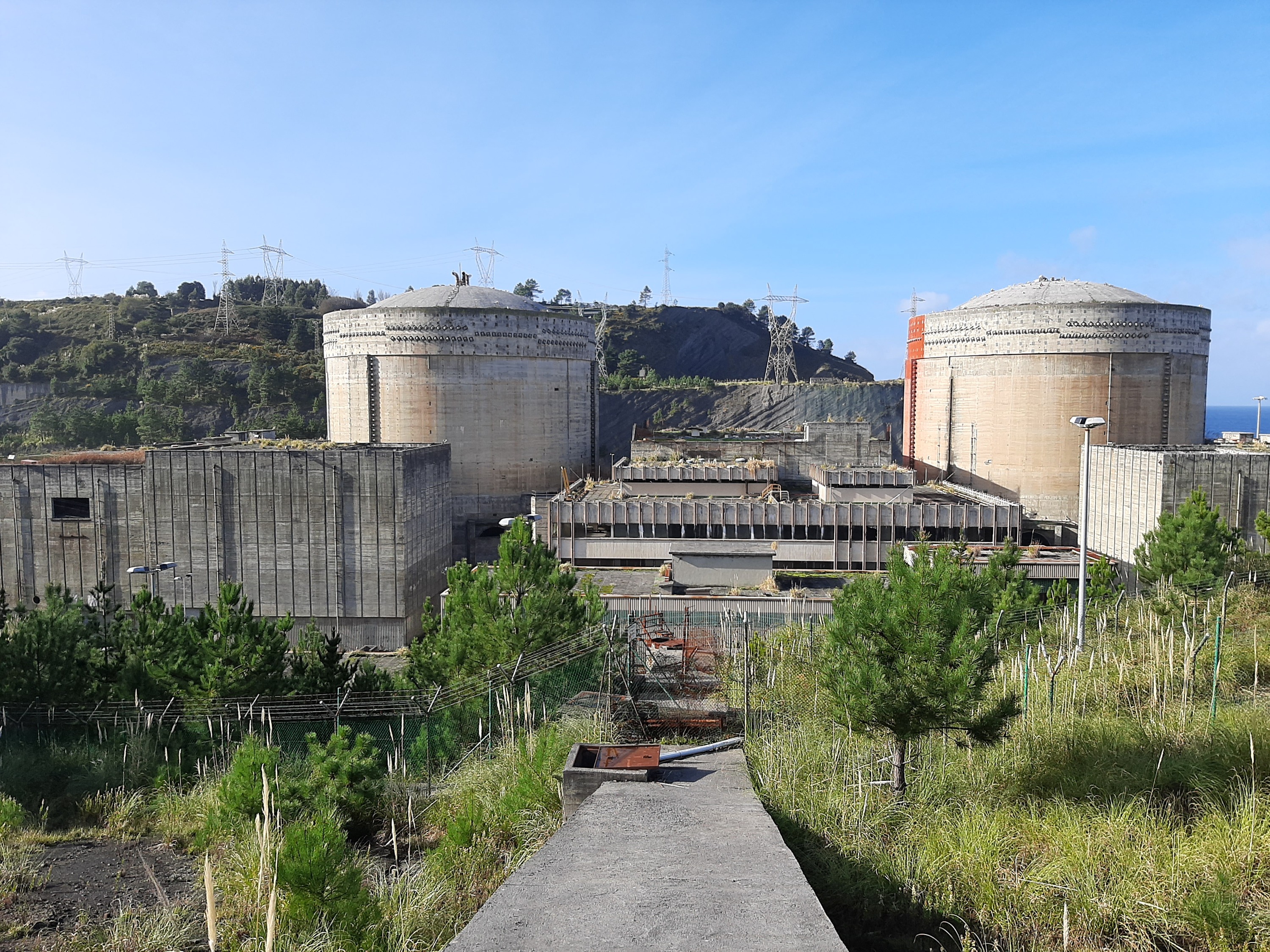 Lemoizko zentral nuklearra. PERU AZPILLAGA 