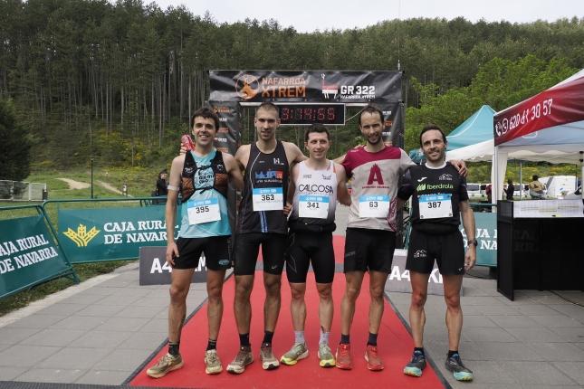 2026ko Nafarroa Extrem probako lehen bost gizonezkoak