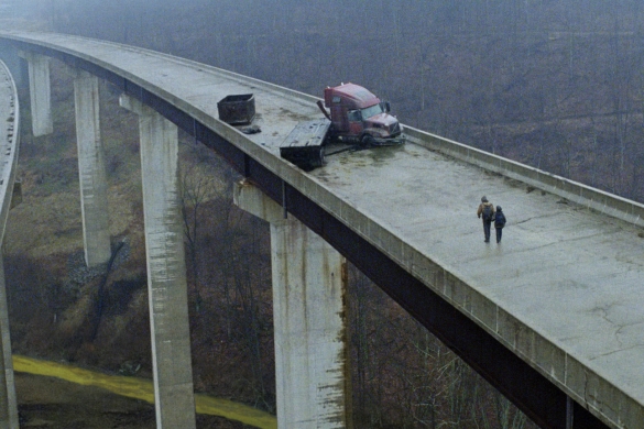 'The Road' filmeko (2009) irudi bat. 