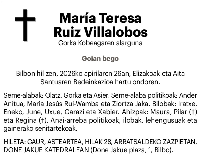 Maria Teresa Ruiz 2x2