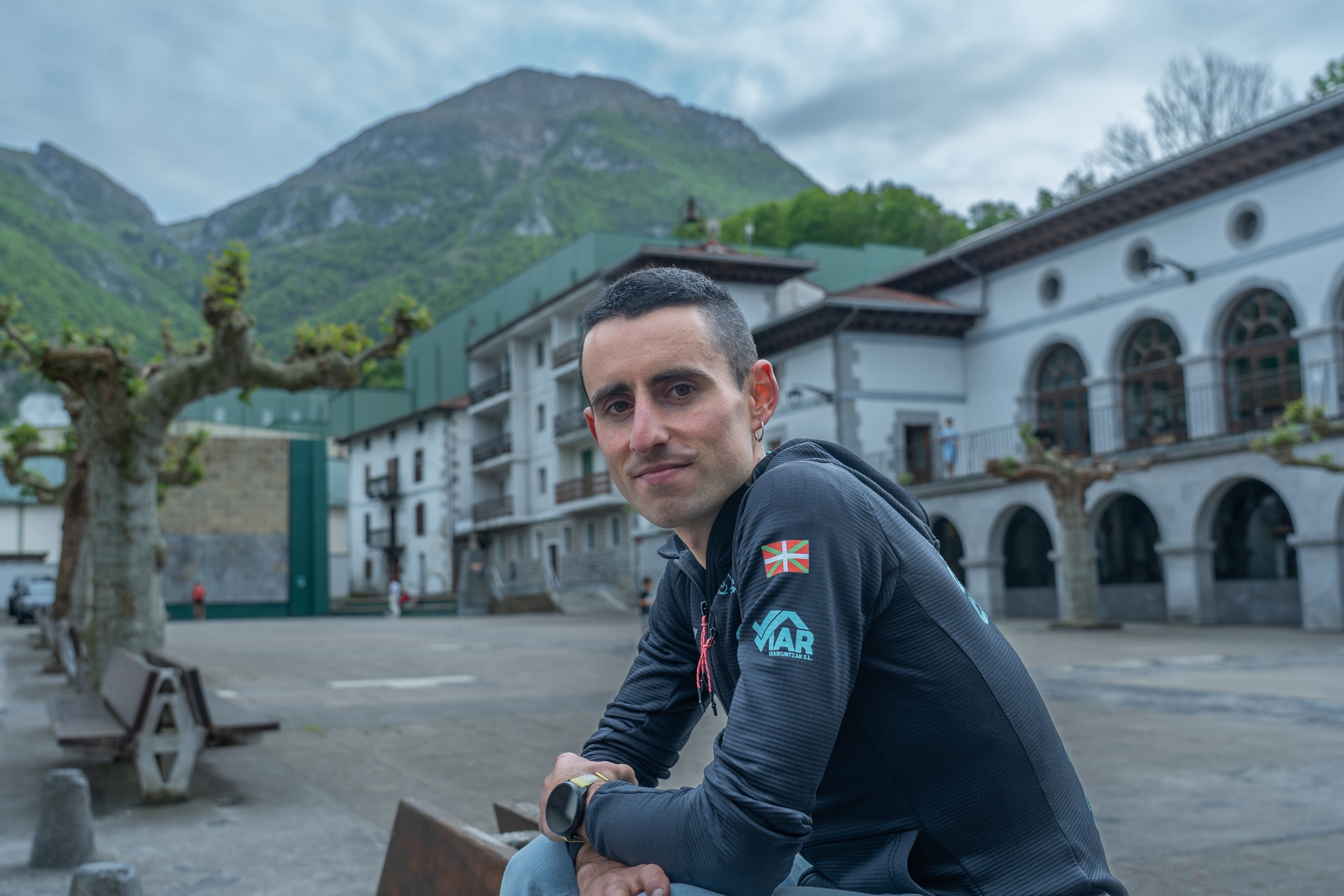 Oier Zubeldia mendiko korrikalaria. ANDONI CANELLADA / FOKU