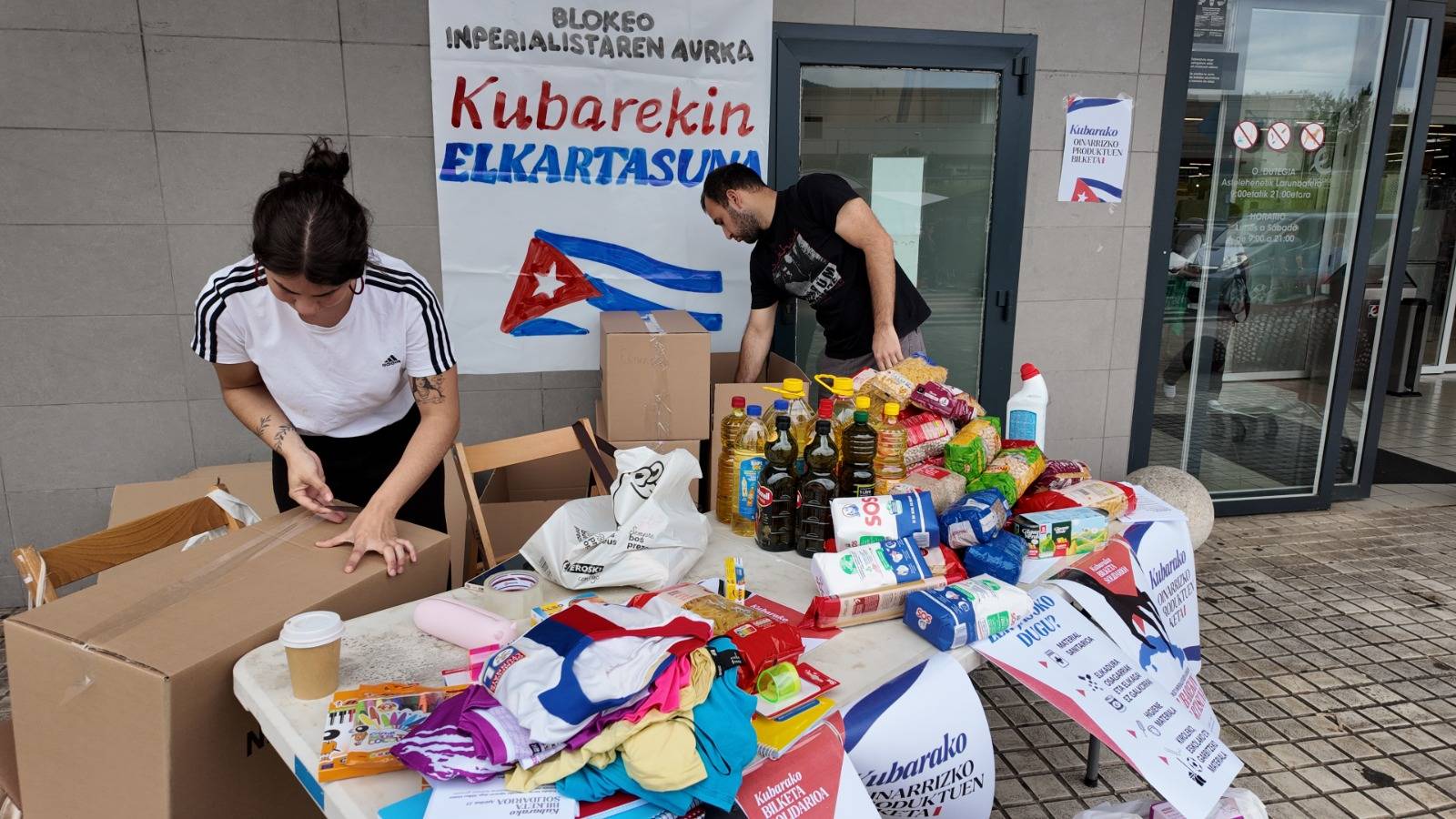 Kubarako oinarrizko produktuen bilketa. EHKS