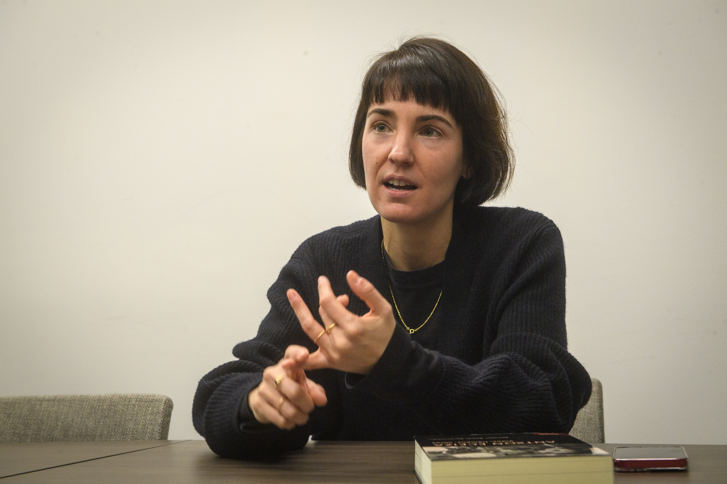 Maialen Beloki, 2023ko elkarrizketa batean. GORKA RUBIO / FOKU