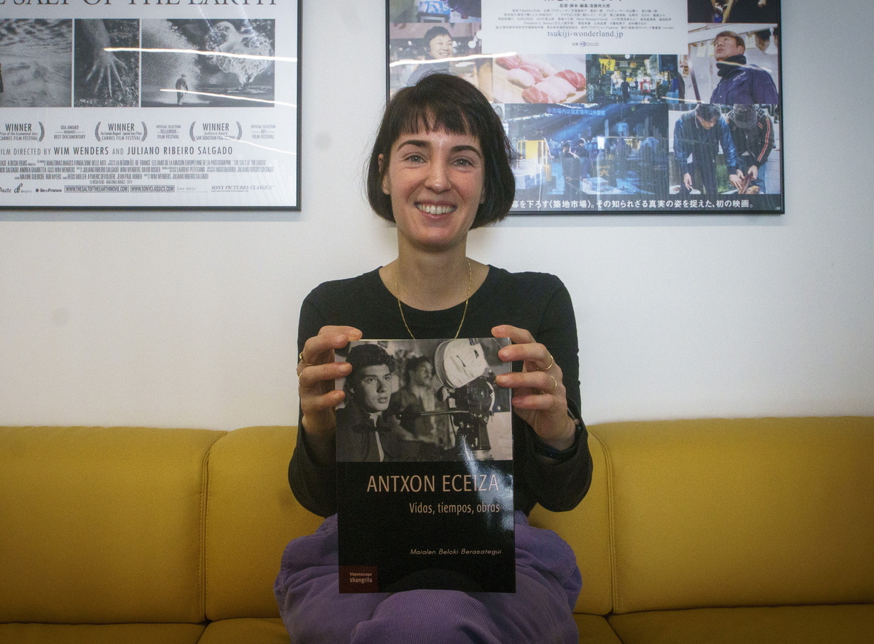 Maialen Beloki, 2023ko elkarrizketa batean. GORKA RUBIO / FOKU