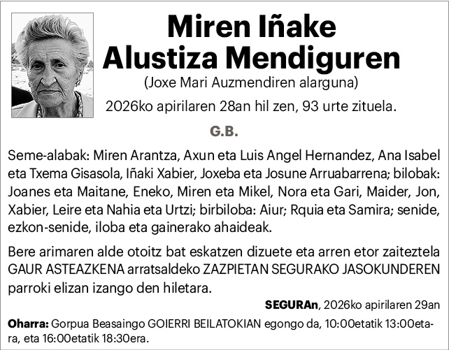 Miren Iñake Alustiza 2x2