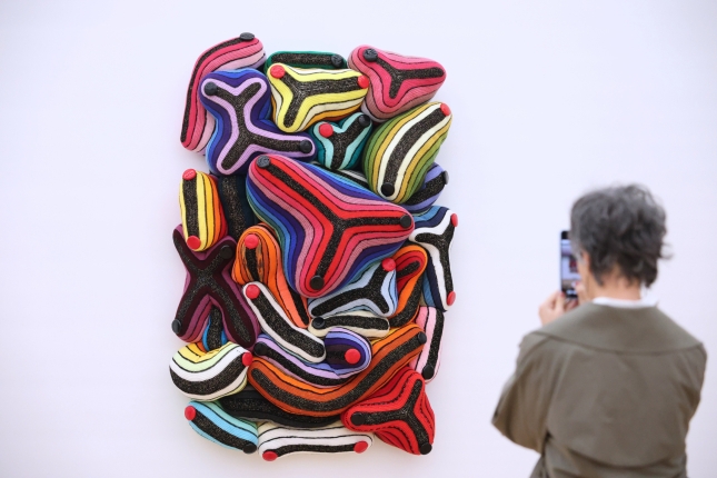 Joana Vasconcelos artistaren artelan bat. OSKAR MATXIN EDESA / FOKU