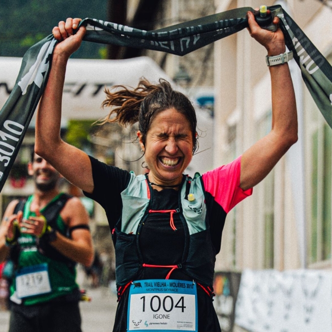 Igone Campos 2025eko Trail Vielha-molieres proban