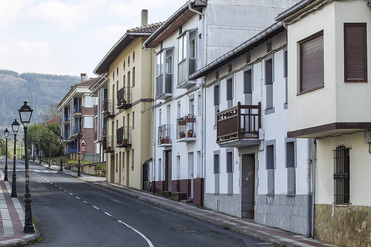 Fruizeko (Bizkaia) kale bat. AITZ LOIOLA / FOKU