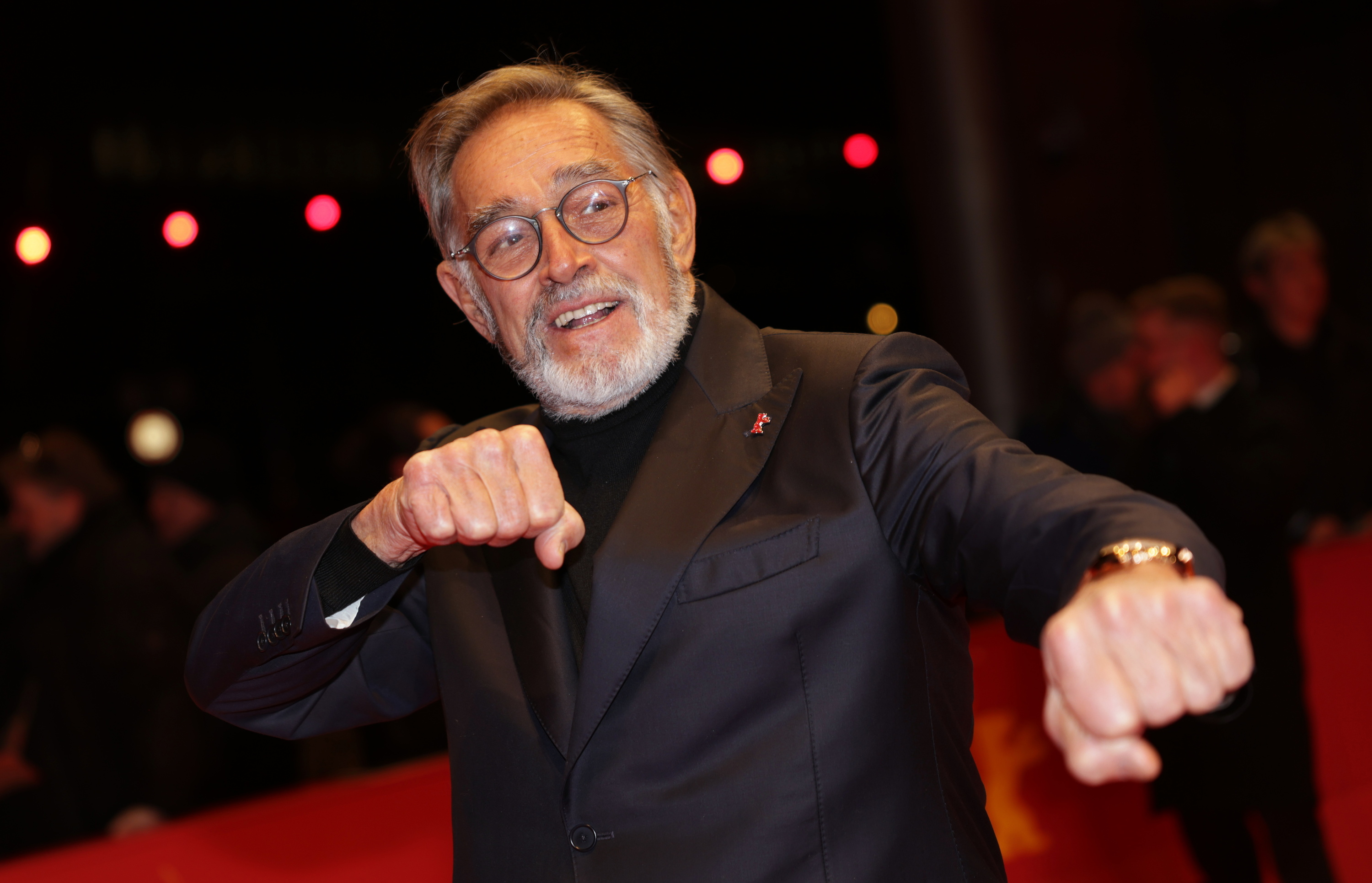Fabio Testi iazko otsailean, Berlinale jaialdian. HANNIBAL HANSCHKE / EFE
