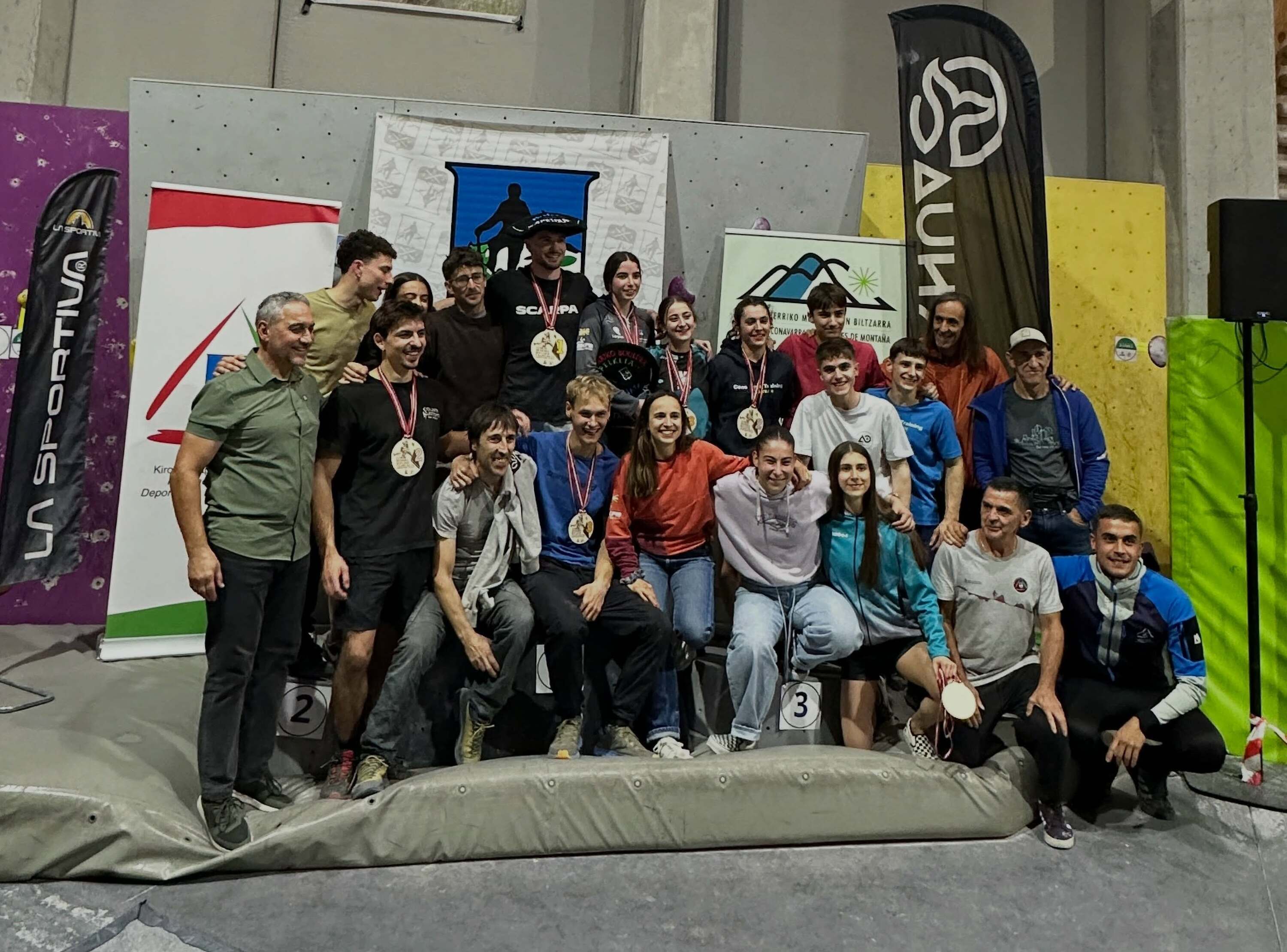 Euskal Herriko Boulder Txapelketako irabazleak
