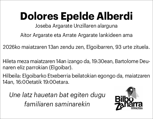 Dolores Epelde (Bilbo Zaharra) 2x2