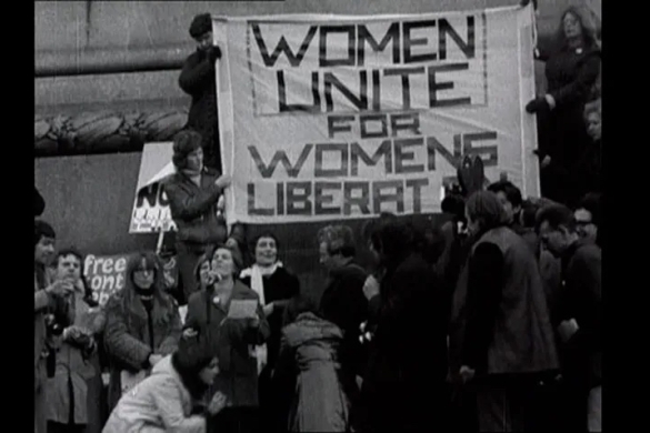 'Nightcleaners' (1975) filmeko irudi bat.