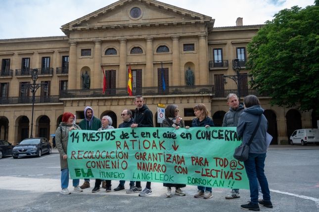ELAren protesta. ELAren protesta.