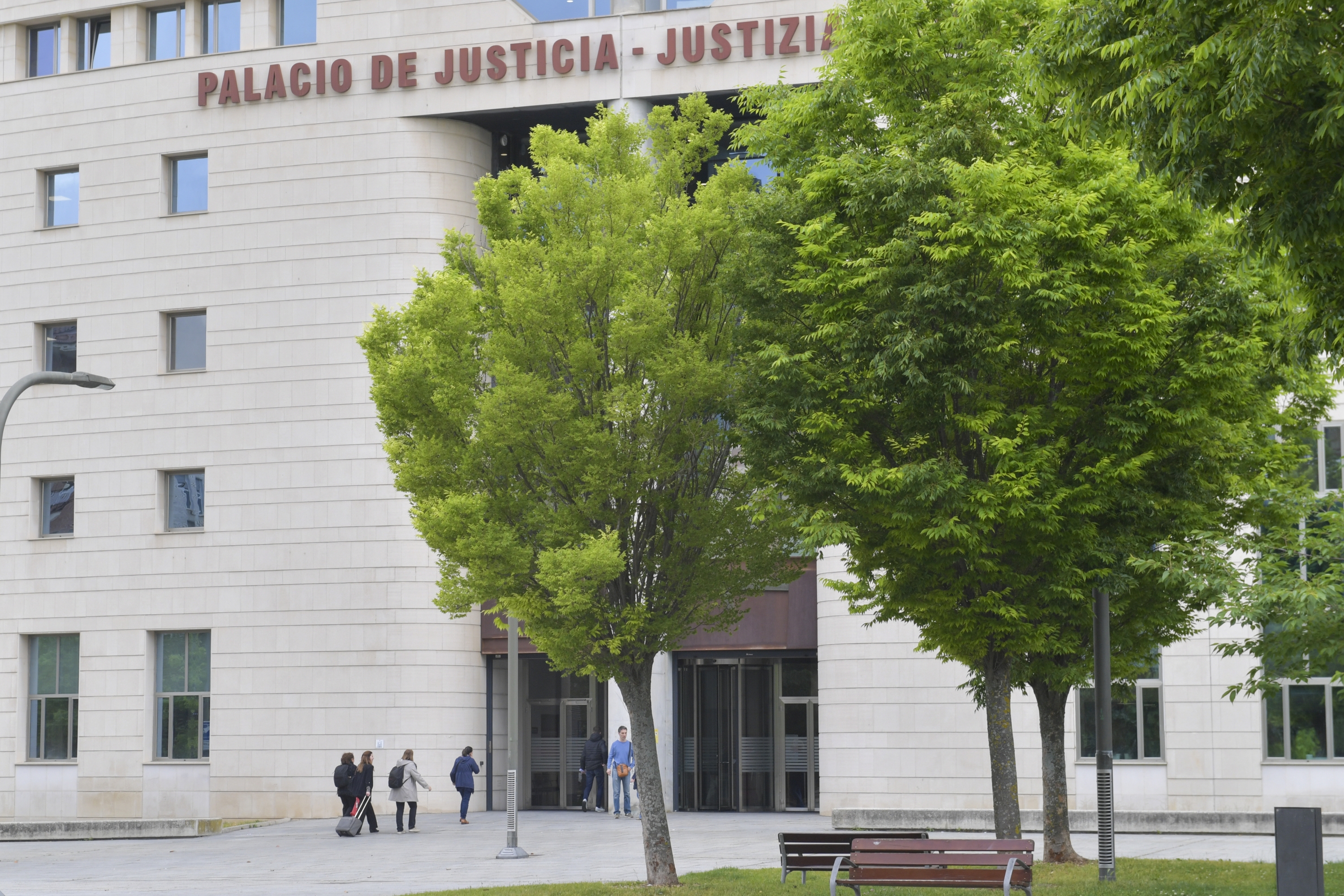Nafarroako justizia jauregia, artxiboko irudi batean. IDOIA ZABALETA / FOKU