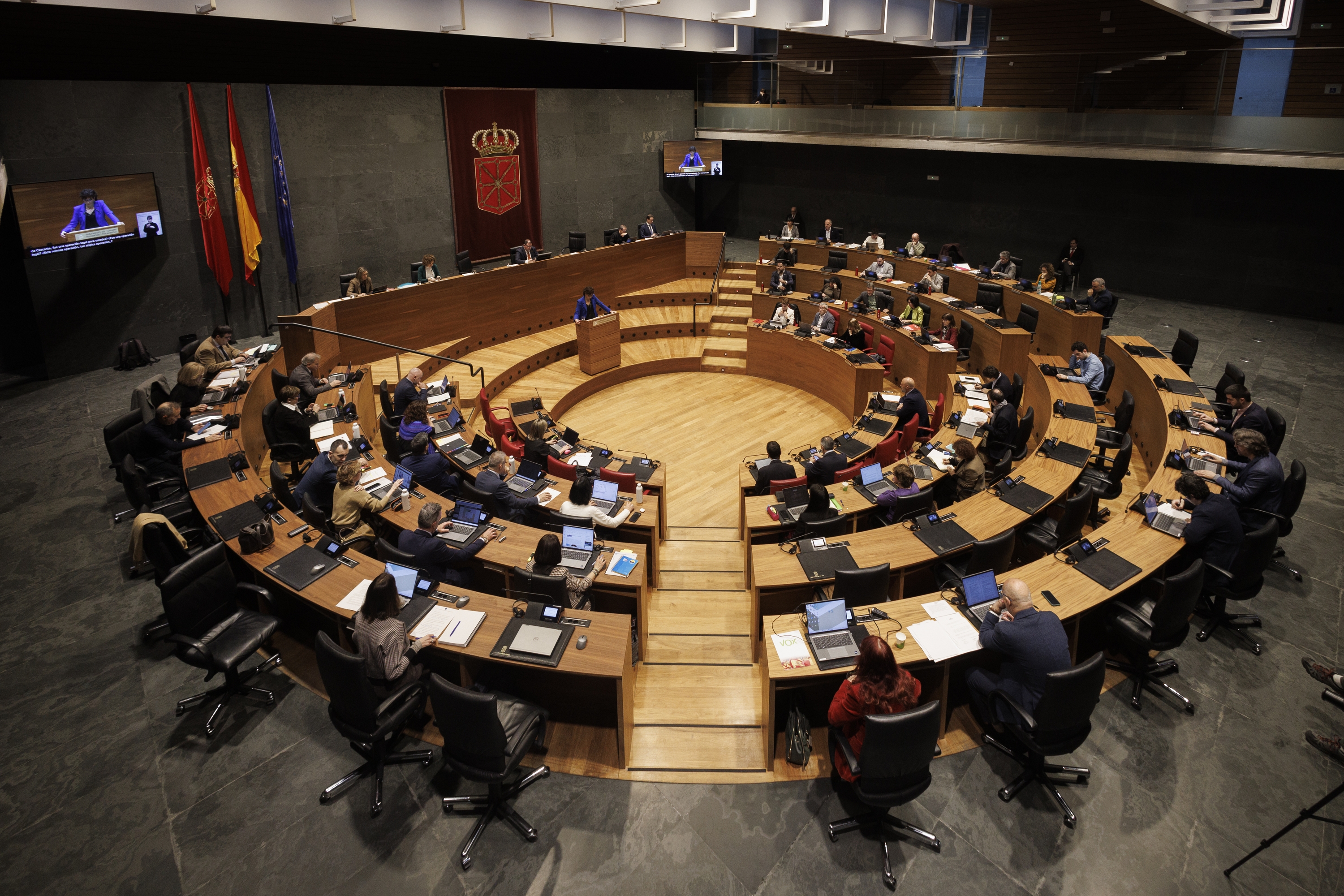 Nafarroako Parlamentua, iaz. VILLAR LOPEZ / EFE