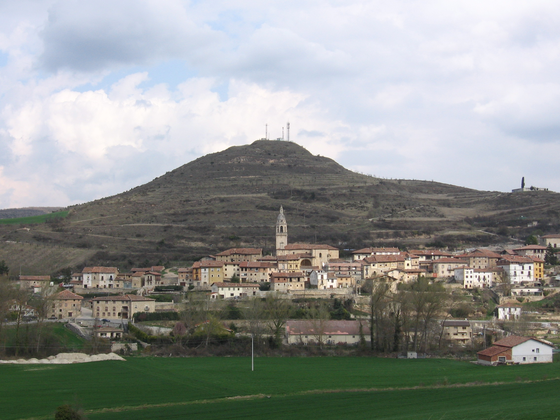 Trebiñuko herria, izen bereko eskualdean. BERRIA