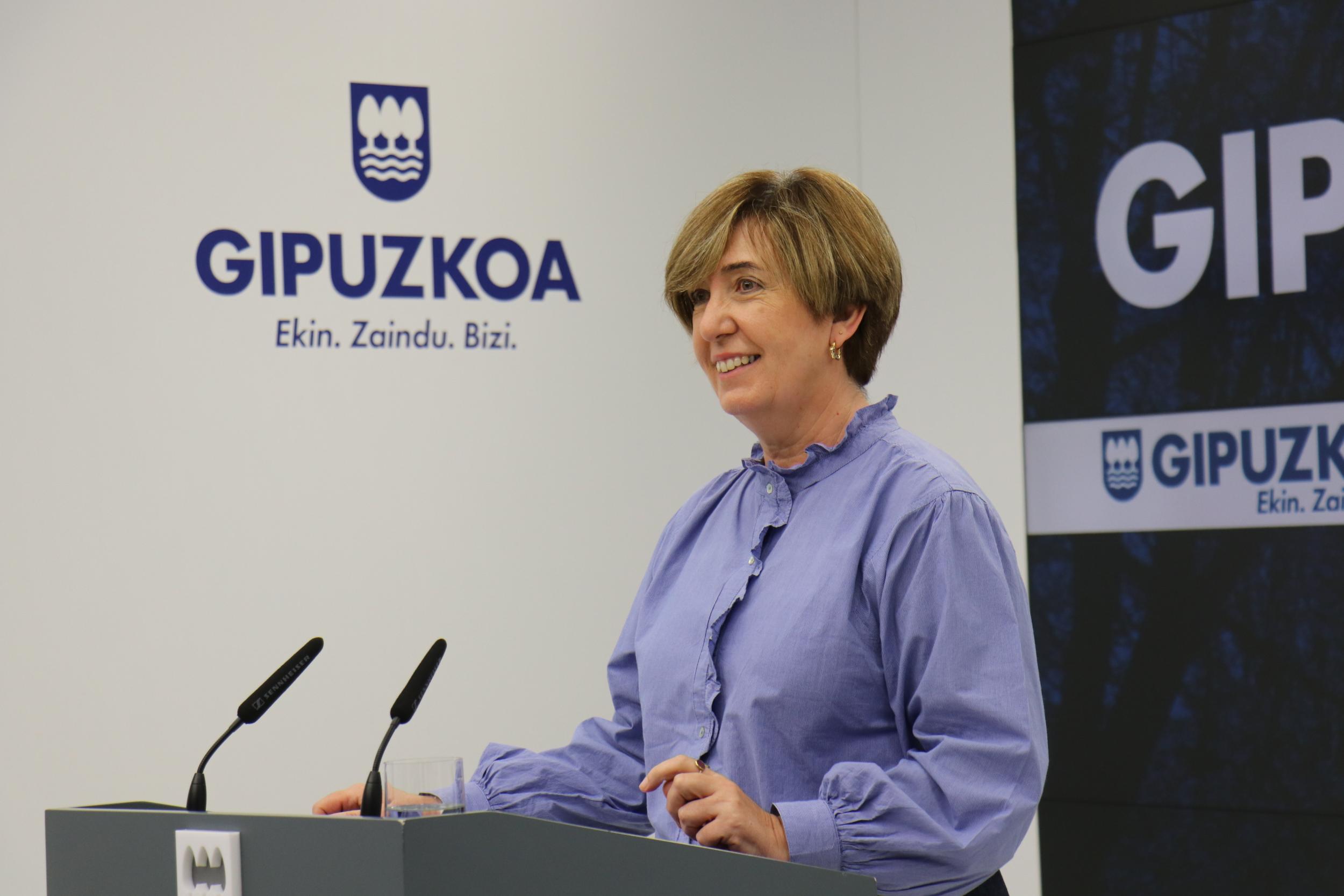 Irune Berasaluze, gaur, Donostian. GIPUZKOAKO FORU ALDUNDIA