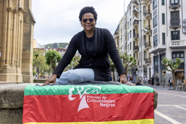 (ID_16095721) (maialen andres/@FOKU) 2026-05-19, Donostia. Yulia Vasquez, Kolonbiako komunitate beltzen inguruan (ID_16095721) (maialen andres/@FOKU) 2026-05-19, Donostia. Yulia Vasquez, Kolonbiako komunitate beltzen inguruan