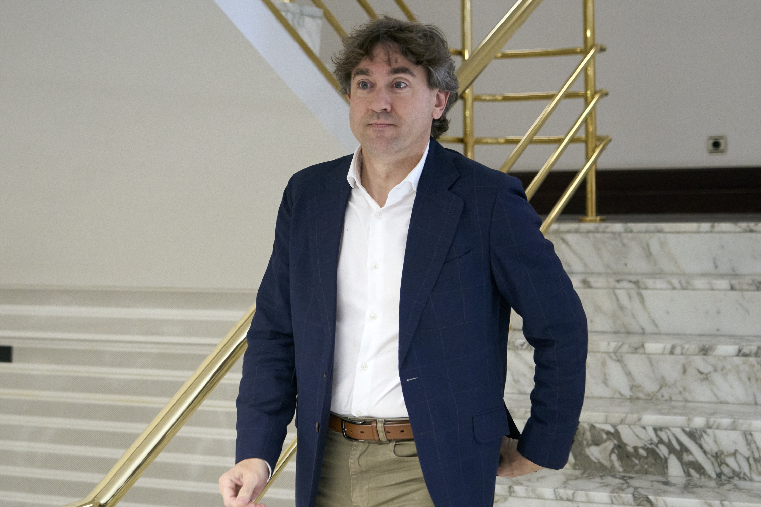 PSE-EEko idazkari nagusia, gaur, Eusko Legebiltzarrean. L.RICO / EFE