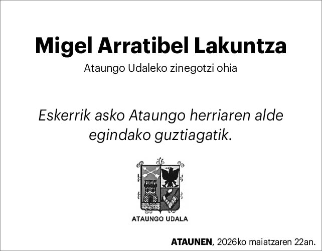 migel arratibel