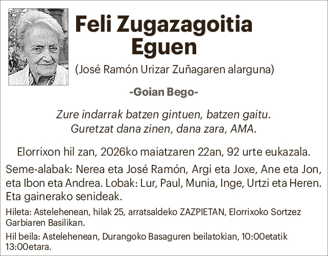 Feli Zugazagoitia 2x2