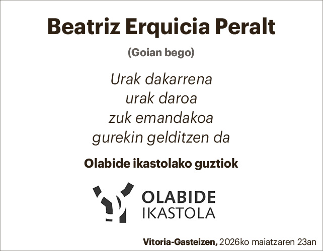 Beatriz Erquicia 2x2
