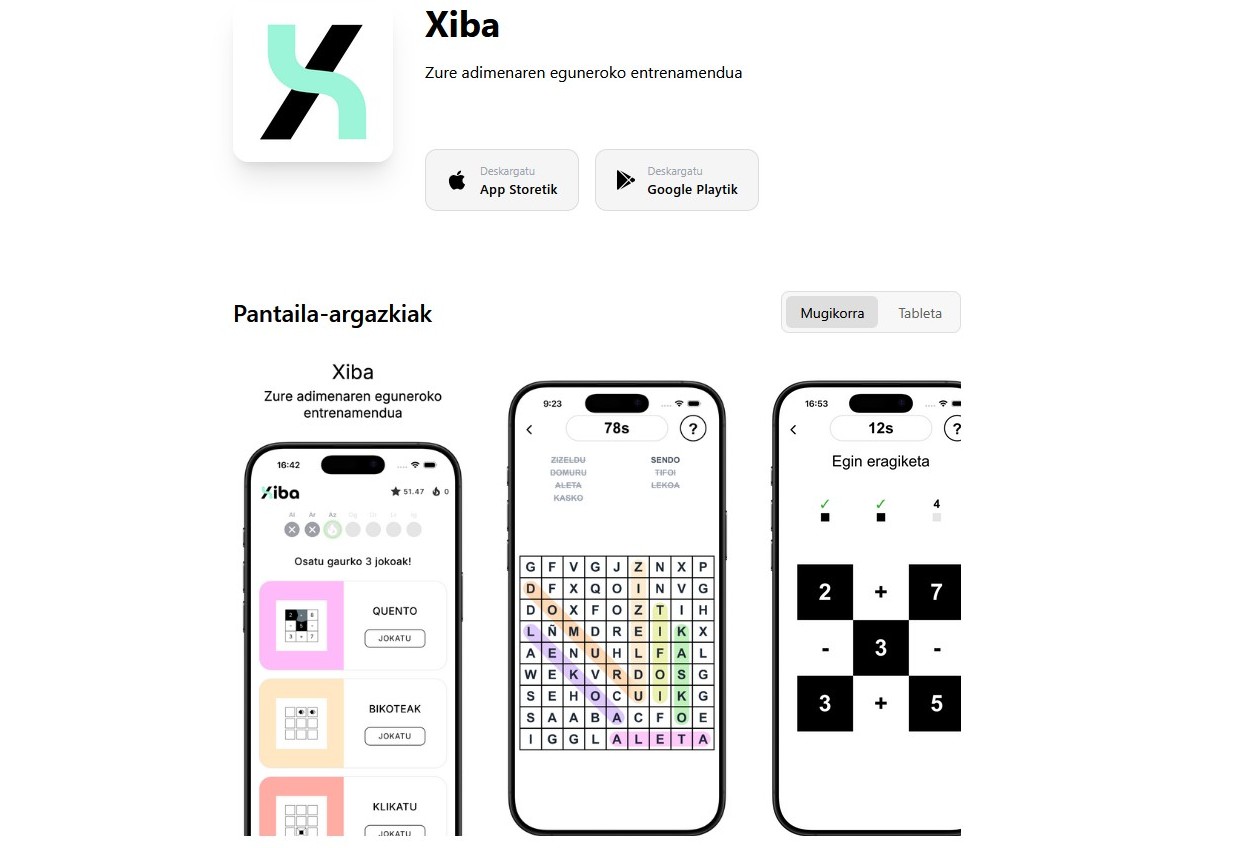 Xiba joko berria. CODESYNTAX
