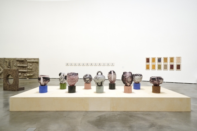 Mar de Dios artistaren piezak Bilboko Guggenheim museoko 'Lurraren arteak' erakusketan. ERIKA BARAHONA EDE © BILBOKO GUGGENHEIM MUSEOA Mar de Dios artistaren piezak Bilboko Guggenheim museoko 'Lurraren arteak' erakusketan. ERIKA BARAHONA EDE © BILBOKO GUGGENHEIM MUSEOA