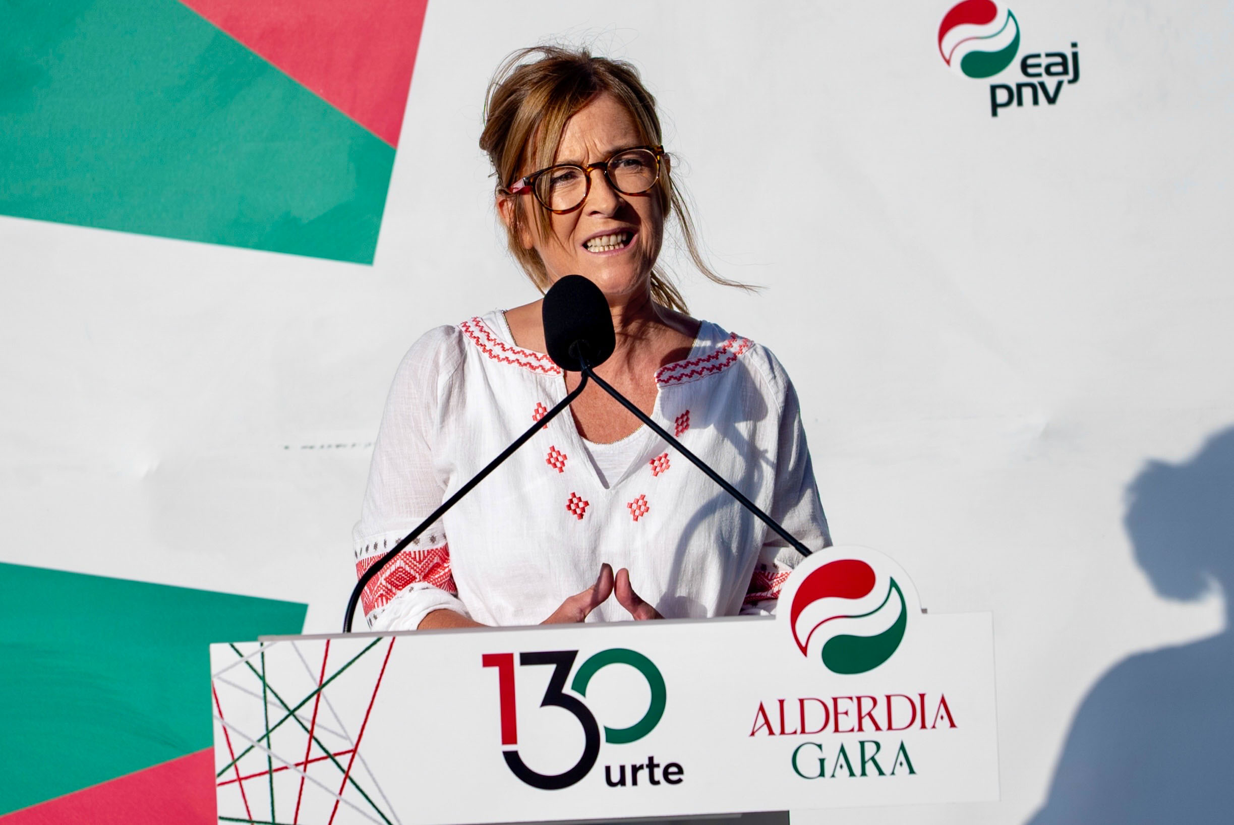 GBBko buru Euge Arrizabalaga EAJren ekitaldi batean, artxiboko argazki batean. JAVI COLMENERO / EFE GBBko buru Euge Arrizabalaga EAJren ekitaldi batean, artxiboko argazki batean. JAVI COLMENERO / EFE