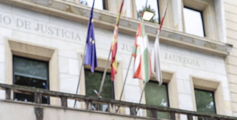 EAEko Justizia Auzitegi Nagusiaren egoitza Bilbon, artxiboko irudi batean. MARISOL RAMIREZ / FOKU