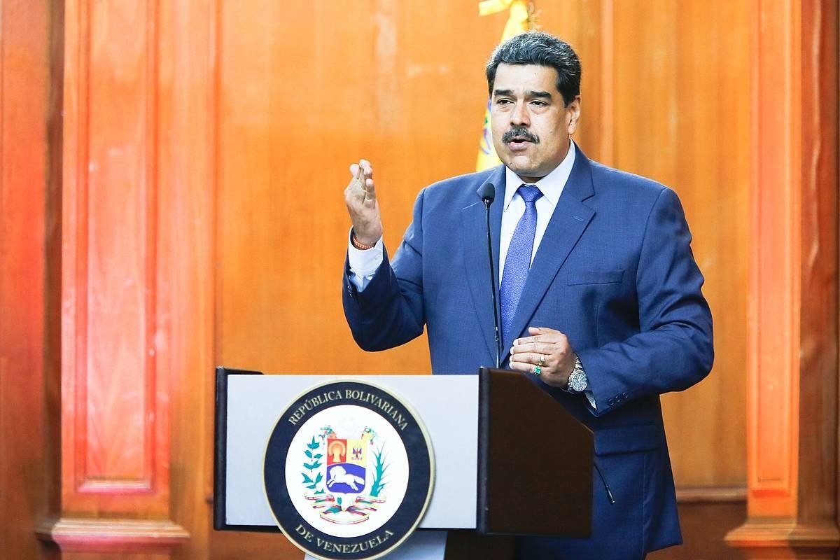 Nicolas Maduro Venezuelako presidentea, artxiboko argazki batean. EFE
