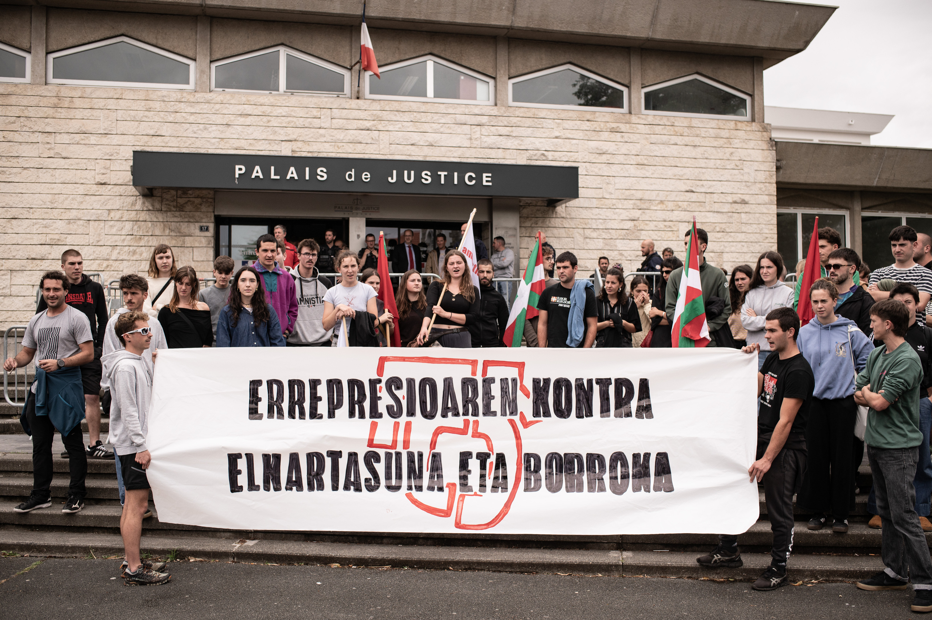U-14 kolektiboko kideen kontrako epaiketa, Baionan. PATXI BELTZAIZ