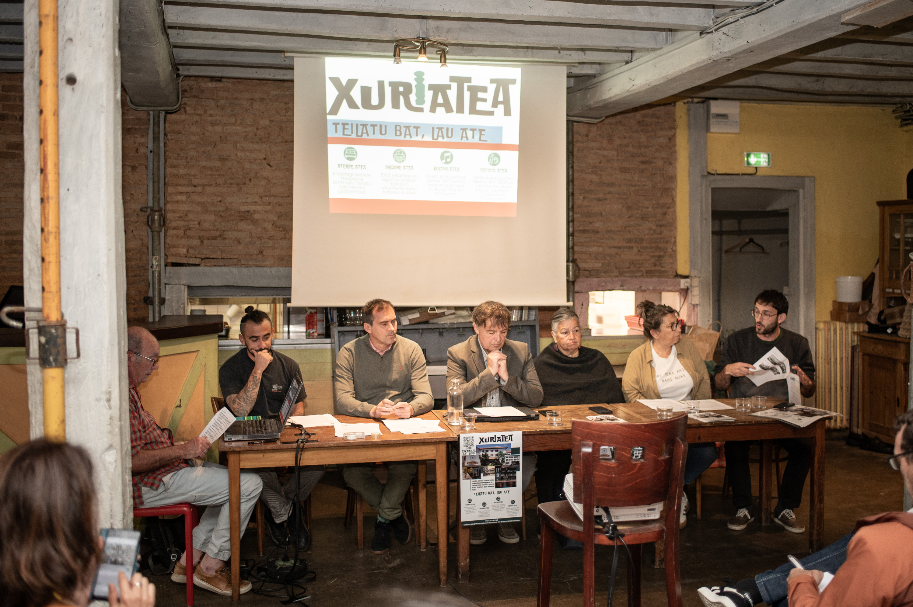 Xuriatearen proiektu berriaren aurkezpena Hazparnen, ekainaren 2an. PATXI BELTZAIZ