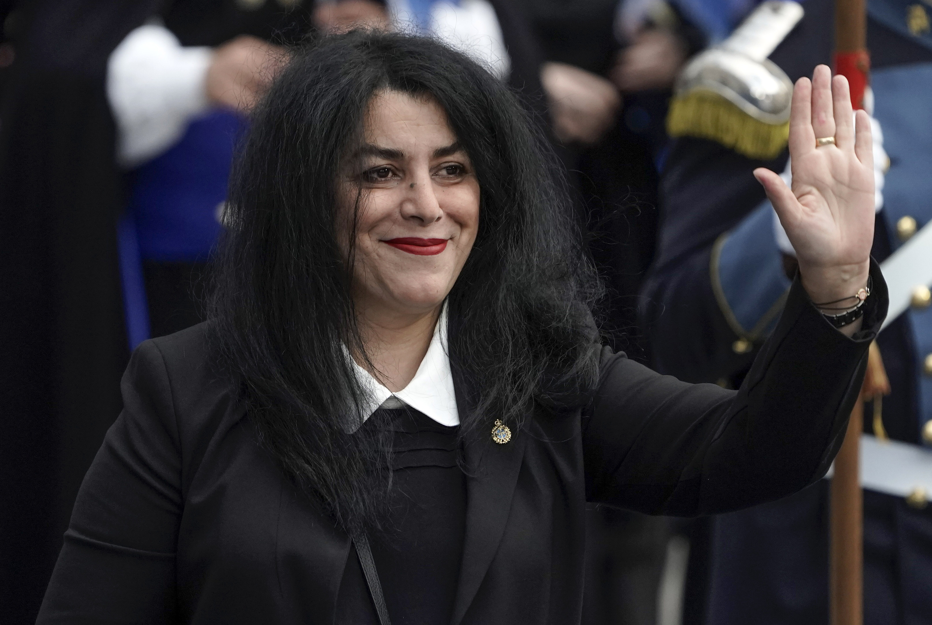 Marjane Satrapi, 2024an, Oviedon (Espainia). PACO PAREDES / EFE