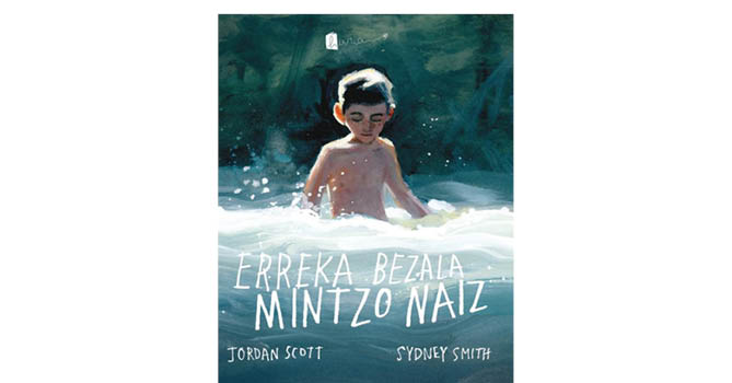 'Erreka bezala mintzo naiz' liburuaren azala.
