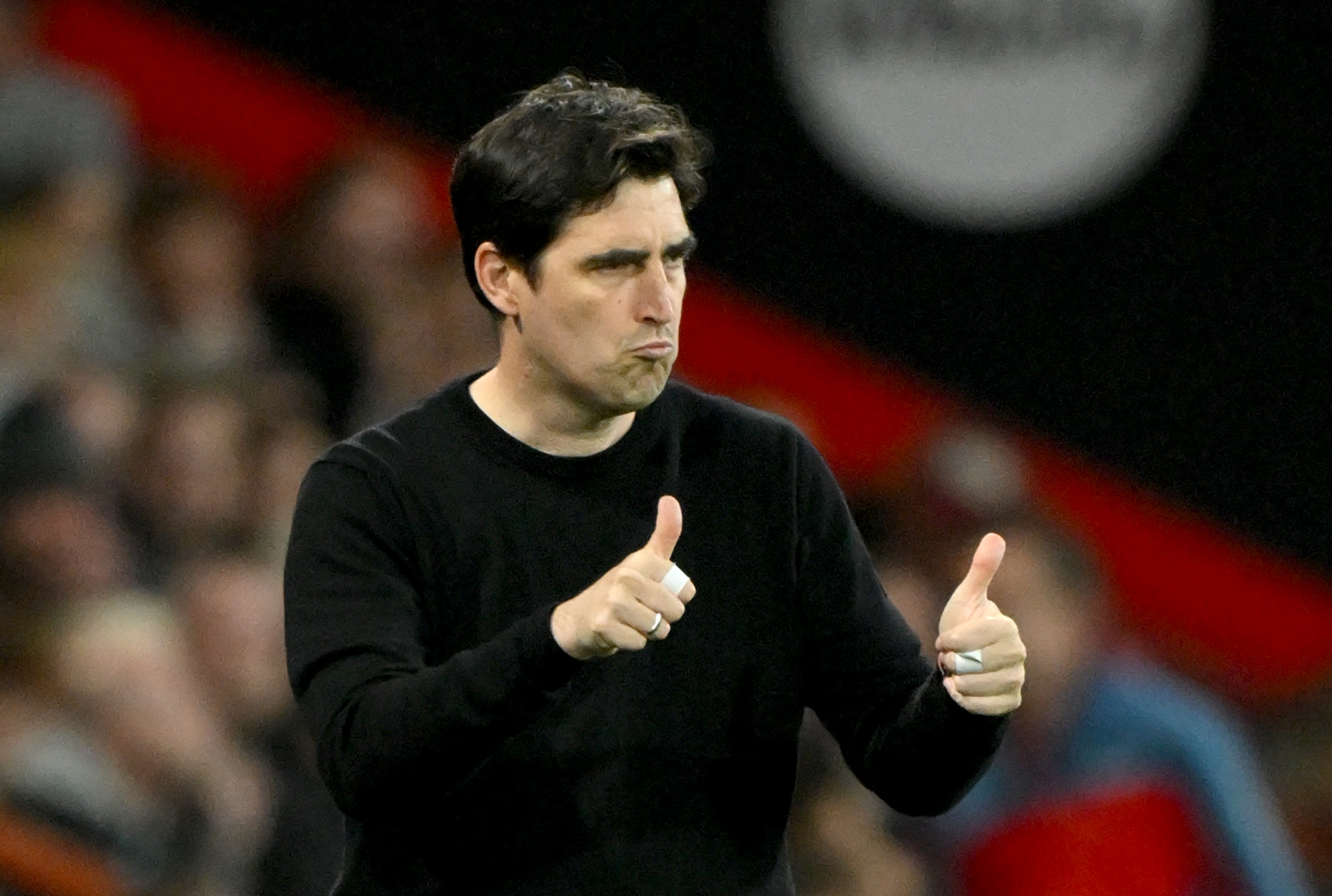 Andoni Iraola, Liverpooleko entrenatzaile berria. DANIEL HAMBURY / EFE
